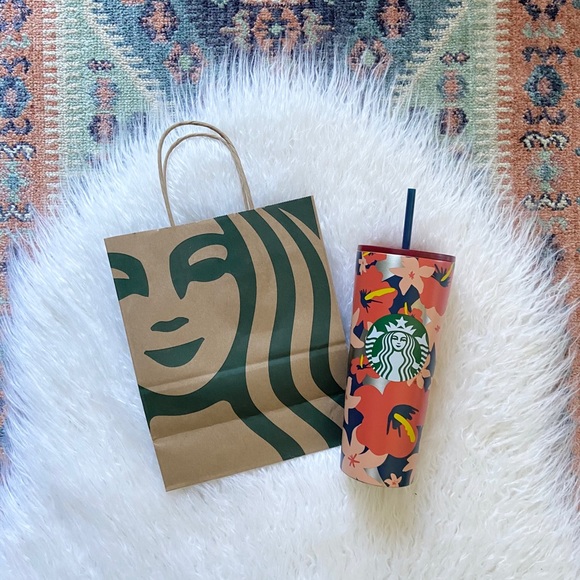 Starbucks Other - starbucks metal water drinking cup bottle Hawaiian